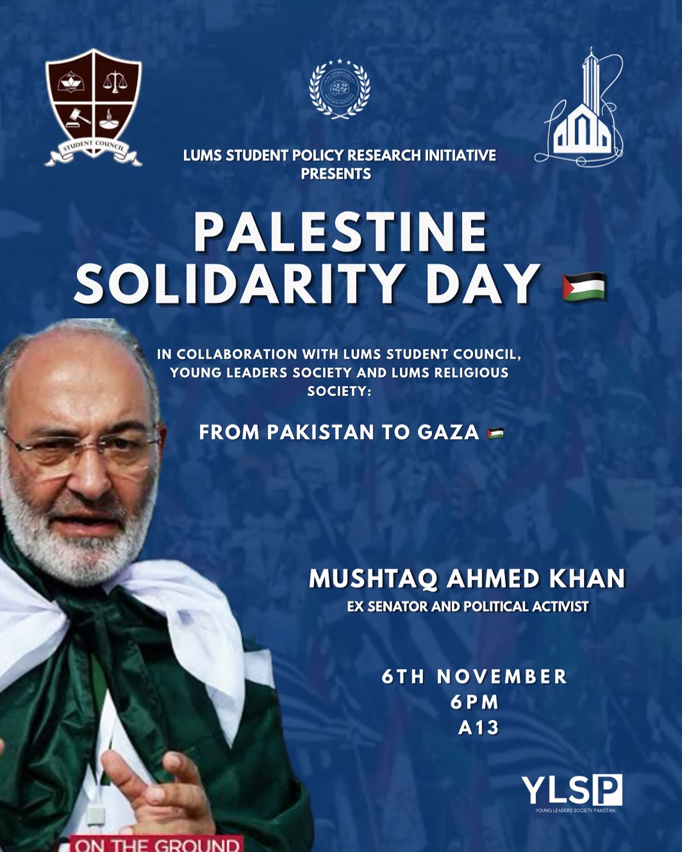 Palestine Solidarity Day with Senator Mushtaq